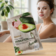 Masca de fata cu extract de avocado, hidratanta
