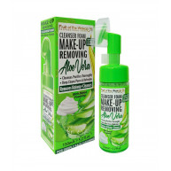 Spuma pentru curatarea fetei cu perie de masaj 150 ml Aloe Vera, Wokali
