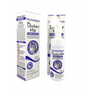 Spuma pentru curatarea fetei cu perie de masaj 150ml Donkey milk Wokali