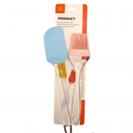 Pensula + spatula din silicon King Gary