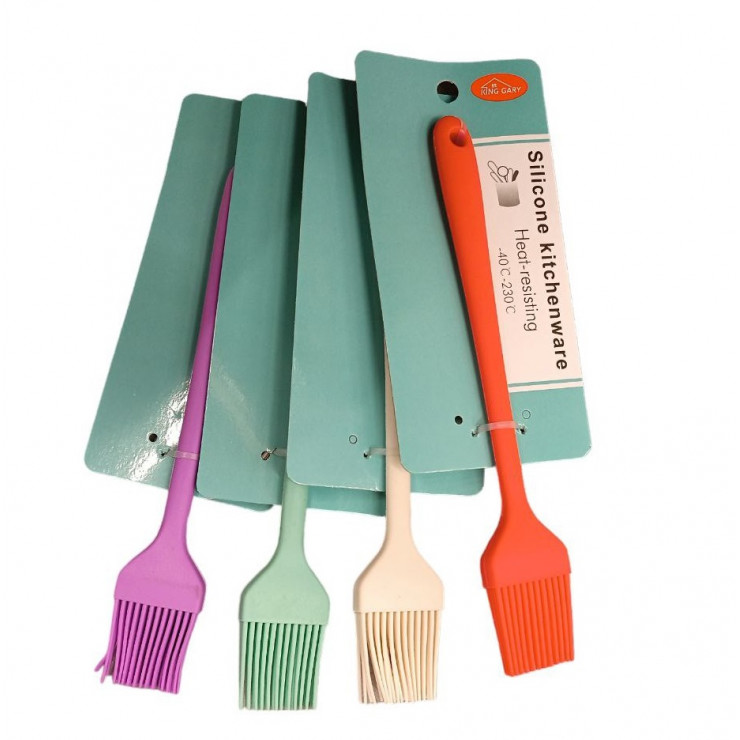 Perie de bucatarie din silicon 19cm King Gary