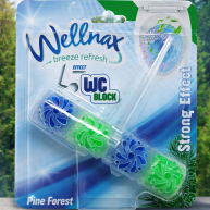 Sapun pentru vasul de toaleta Wellnax Pine Strong Effect 50gr