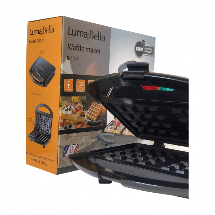 Aparat pt vafe 800W LumaBella B-4014 — fotografia 4