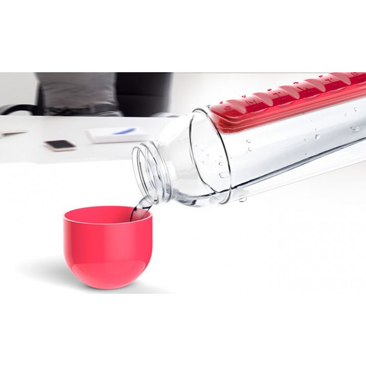 Sticla apa cu organizator pastile Pill &Vitamin