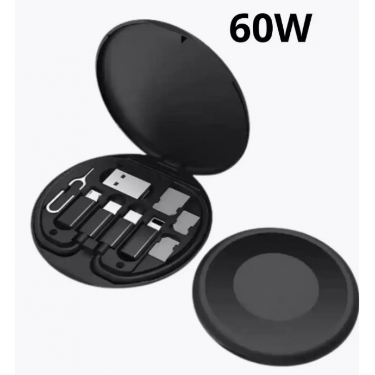 Set cablu universal USB/TypeC 60W — fotografia 3