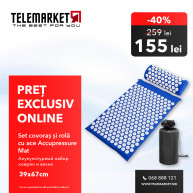 Covoras si rola cu ace Accupresure Mat