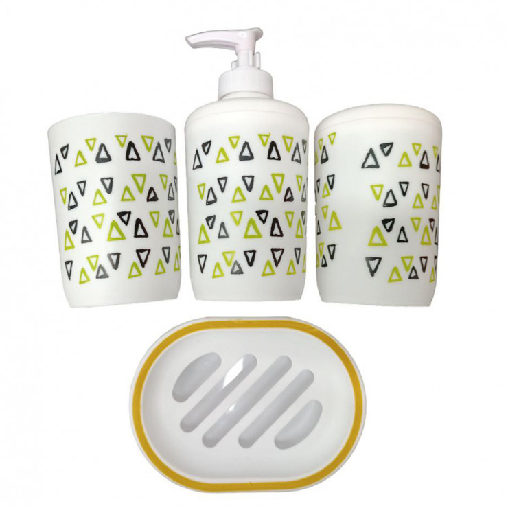 Set organizatoare pentru baie 4 buc — fotografia 5