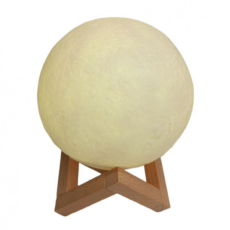 Umidificator de aer cu iluminare Luna (Moon Lamp) — fotografia 2