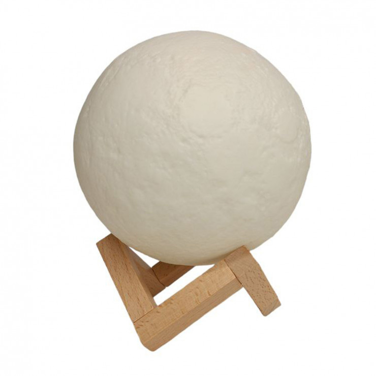 Umidificator de aer cu iluminare Luna (Moon Lamp) — fotografia 3
