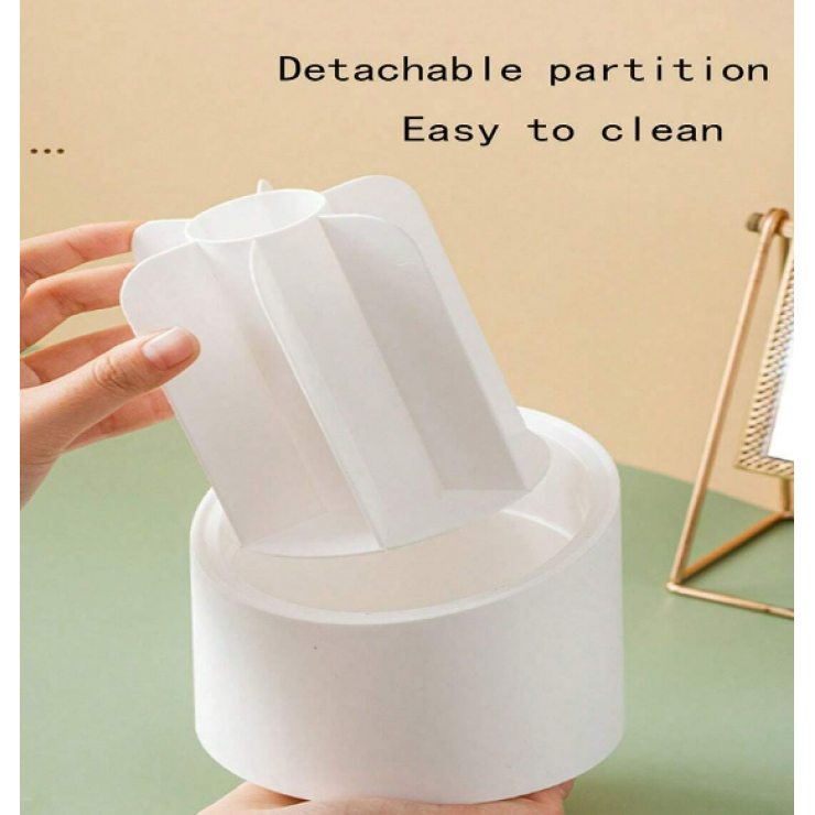 Organizator rotativ pentru accesorii cosmetice — fotografia 5