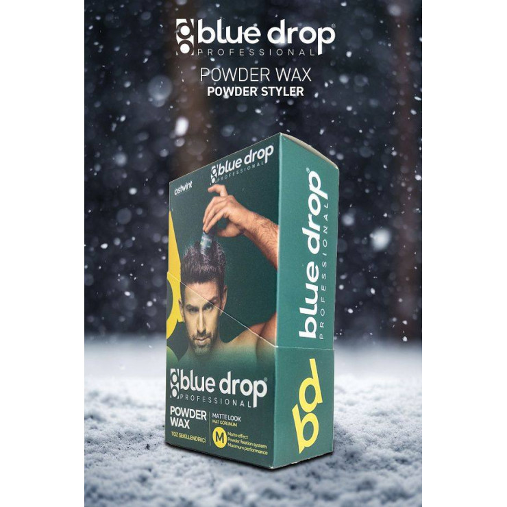 Ceara-pudra pentru păr Ostwint Blue Drop 15ml — fotografia 4