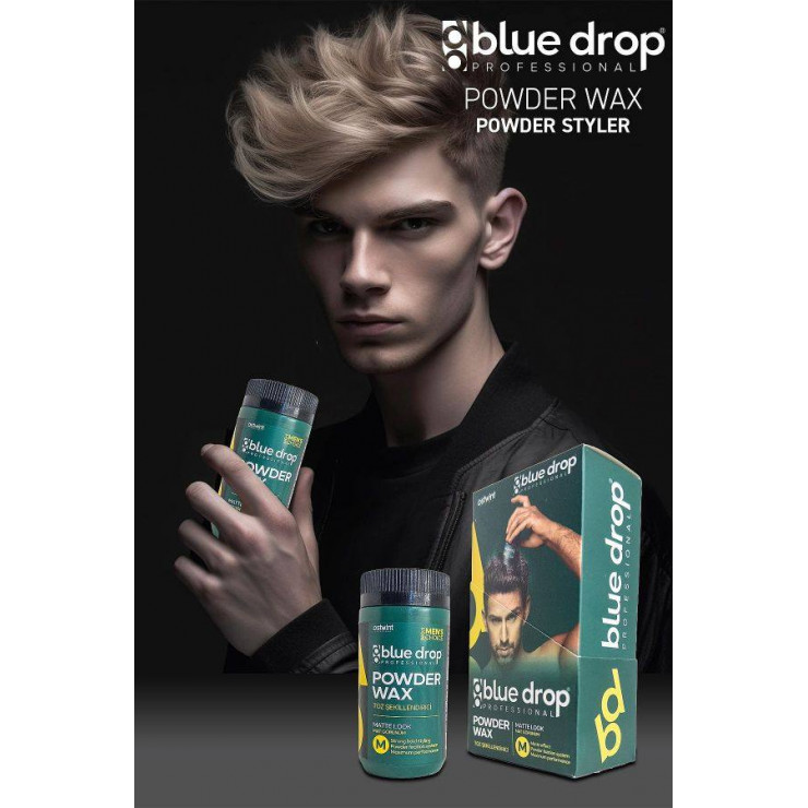 Ceara-pudra pentru păr Ostwint Blue Drop 15ml — fotografia 2