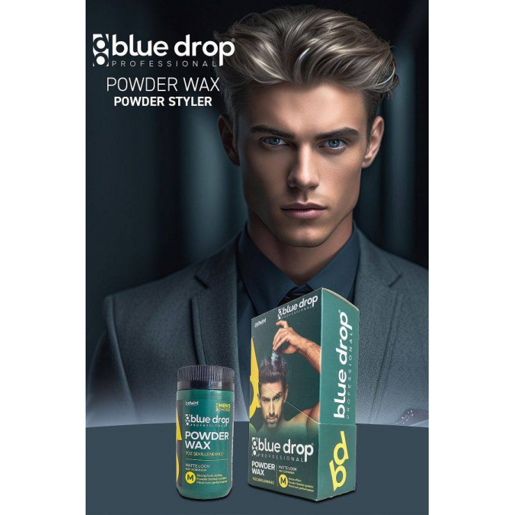 Ceara-pudra pentru păr Ostwint Blue Drop 15ml — fotografia 3