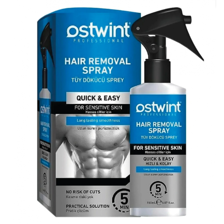 Spray pentru epilare pentru piele sensibila OSTWINT 150 ml