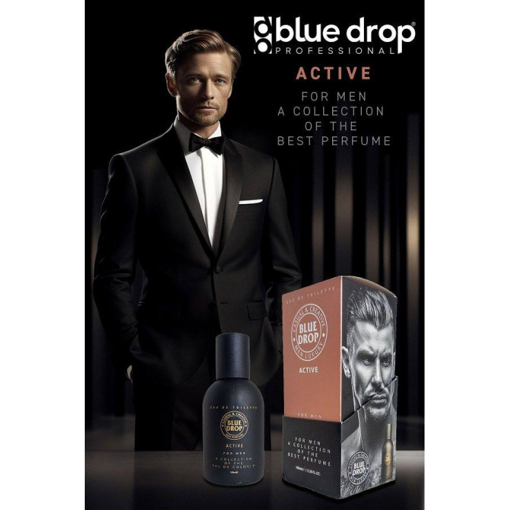 Apa de parfum ACTIVE Blue Drop 100ml