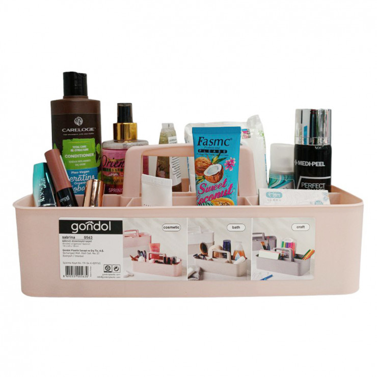 Organizator Basket 5 sectiuni Sabrina Gondol Plastik — fotografia 3