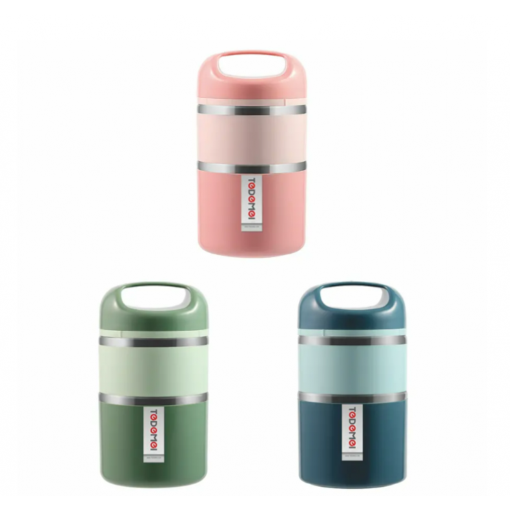 Termos alimentar cu 3 farfurii TEDEMEI 1,130ml