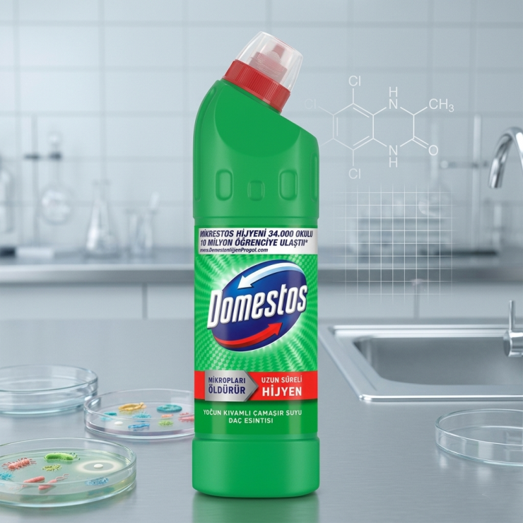DOMESTOS Pine, 750 ml - solutie de curatare si dezinfectare