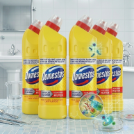 DOMESTOS Lemon, 750 ml - solutie de curatare si dezinfectare
