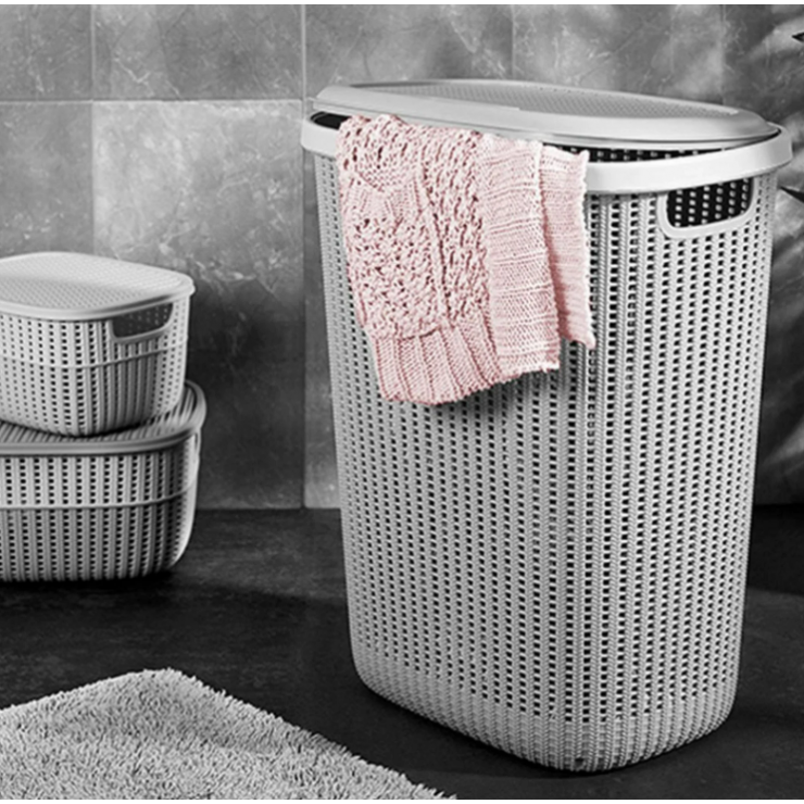 Cos pentru rufe 57L Gondol Plastik