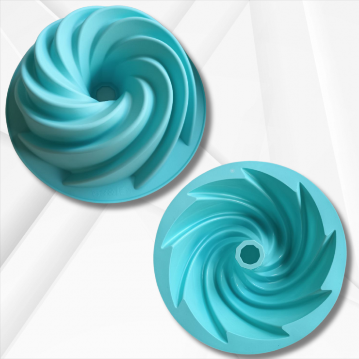 Forma de copt tarta, silicon 24х7.5 cm (203-4)