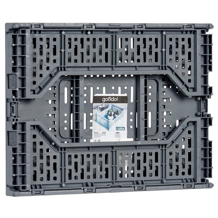 Ladă pliabila Cassa 14,5x30x40cm Gondol Plastik — fotografia 4