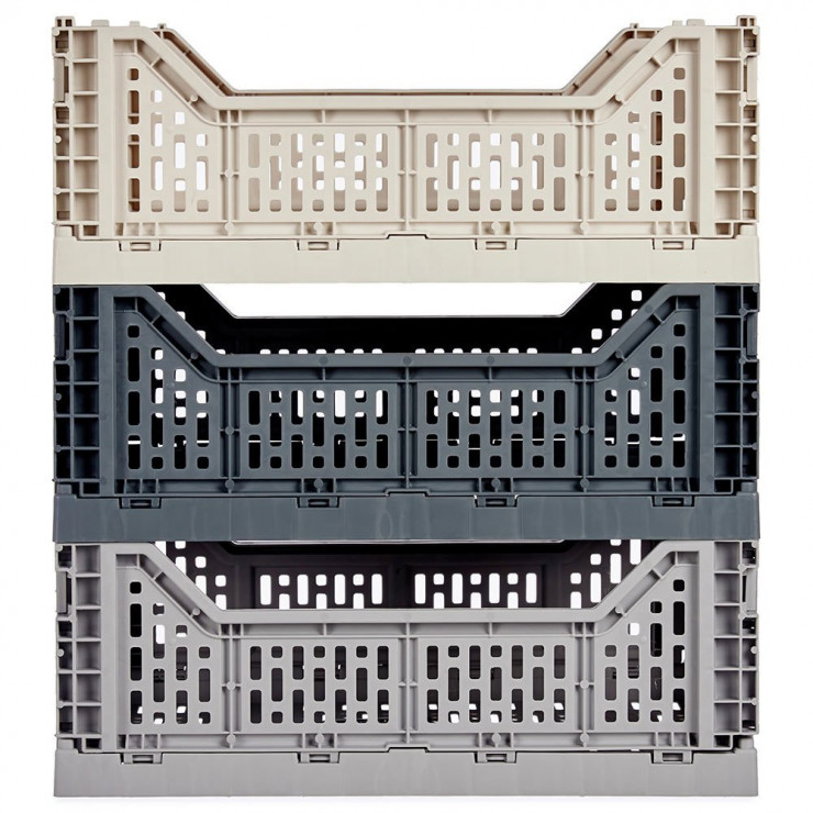 Ladă pliabila Cassa 14,5x30x40cm Gondol Plastik — fotografia 3