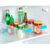 Organizator pu frigider cu roti 100*310*82mm Gondol Plastik