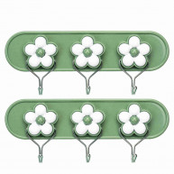 Suport cu 3 cuiere (flori) / set 2 buc SunPlast