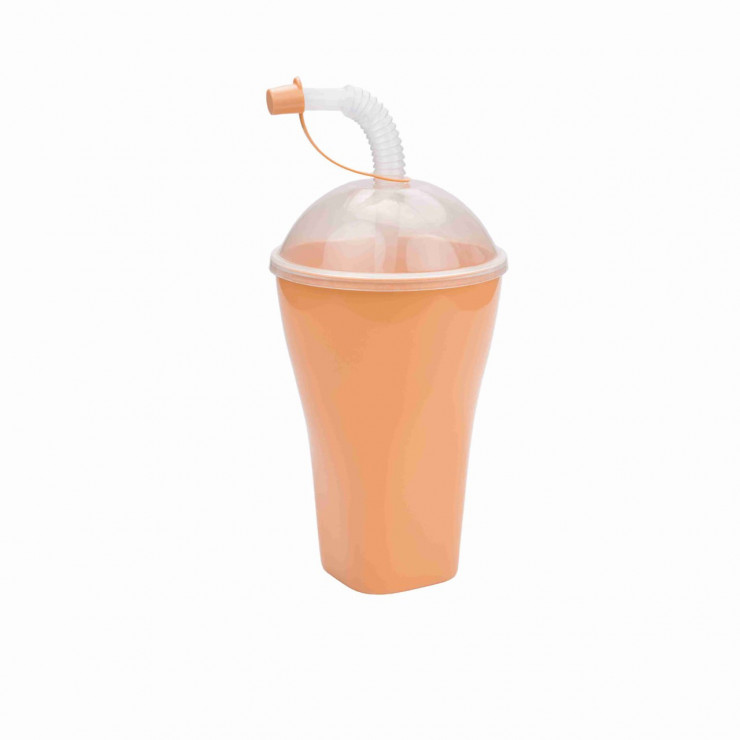 Pahar cu pai 500 ml / plastic SunPlast — fotografia 3