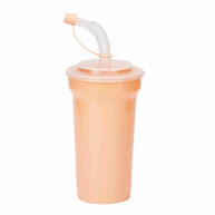 Pahar cu pai 400 ml/ plastic SunPlast