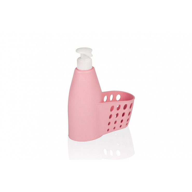 Dozator sapun cu husa burete 400ml SunPlast — fotografia 4