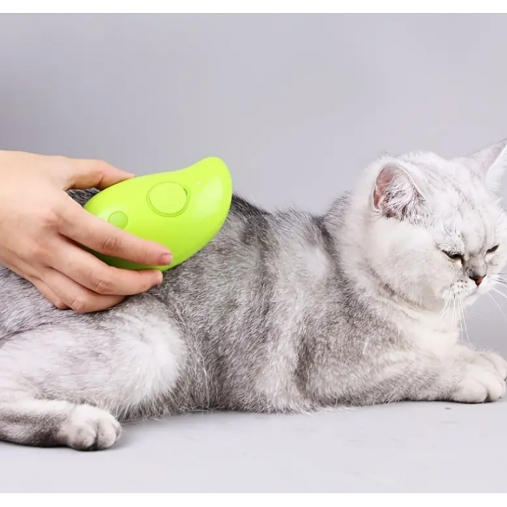 Perie pentru pieptanat animale cu umidificator — fotografia 6