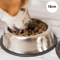 Bol metalic pentru animale 18 cm