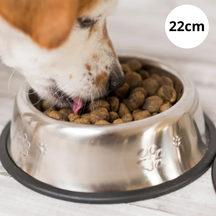 Bol metalic pentru animale 22 cm