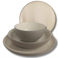 Set farfurii 16 buc, ceramica Small World home