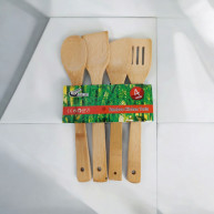 Set pentru bucatarie, de bambus, 4 buc