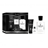 Set Sentio Crevo gel dus 50ml + parfum 15 ml + parfum 100 ml (pentru el)