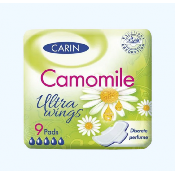 Absorbante igienice Carin Ultra Camomile 9 buc