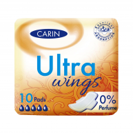 Absorbante igienice Carin Ultra Wings 10 buc