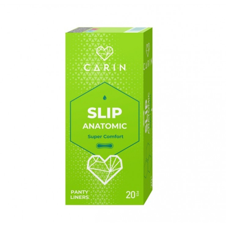Absorbante igienice Carin Slip Anatomic 20 buc