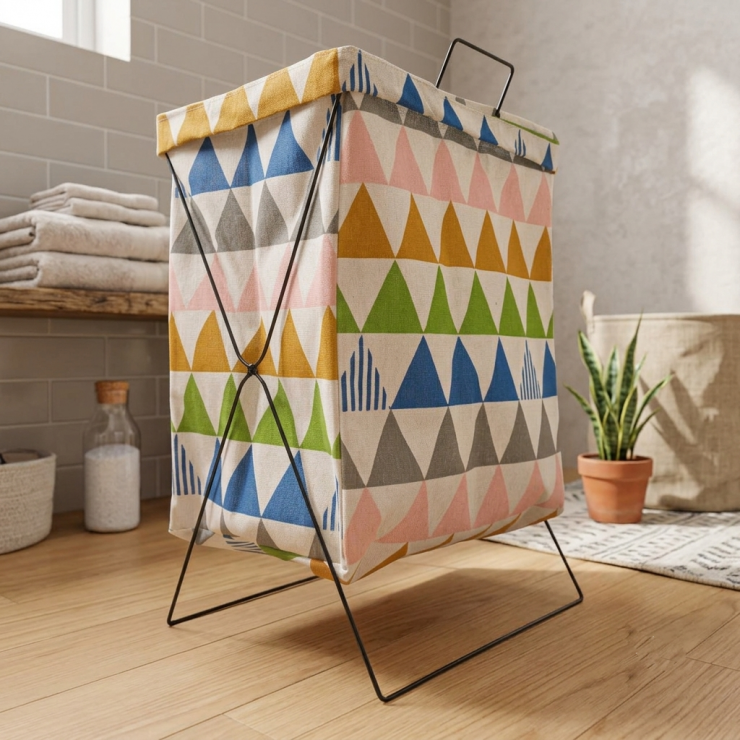Cos pentru rufe textil 35х25х55 cm