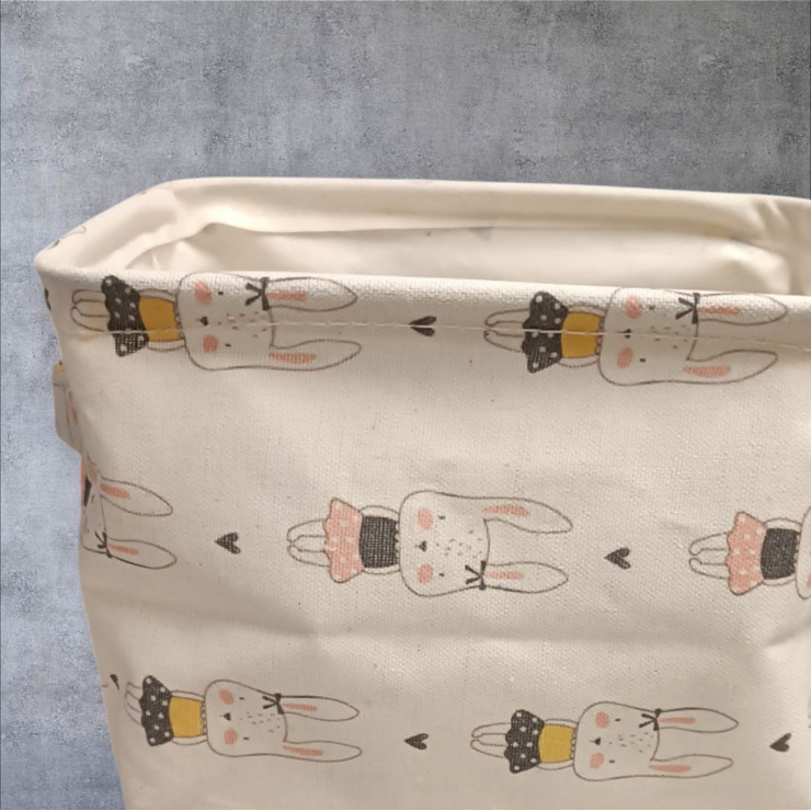 Cos textil cu minere 20x16x12 cm