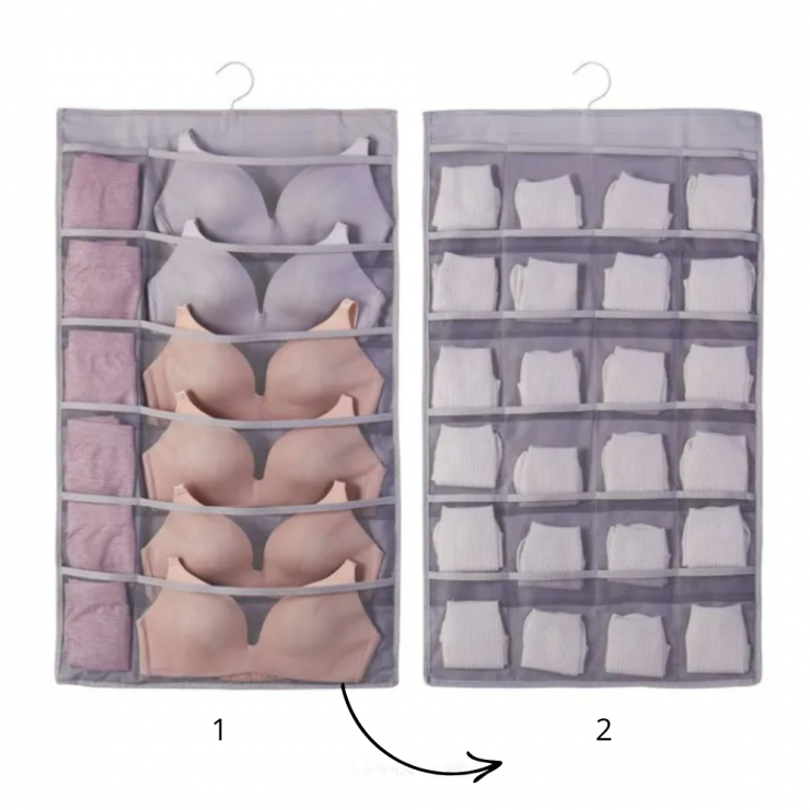 Organizator pentru depozitarea lenjeriei 80х40 cm