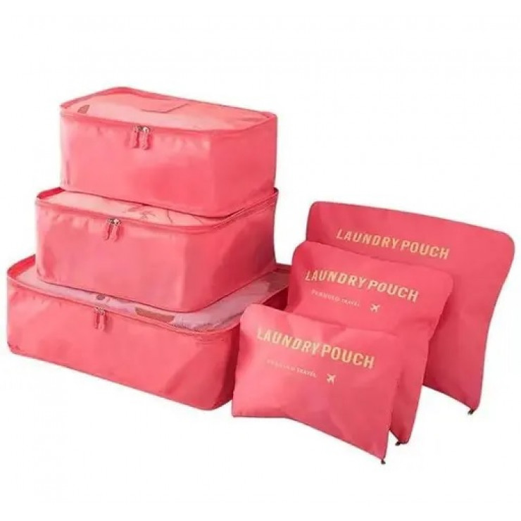 Organizator de bagaje Travel 6buc — fotografia 5