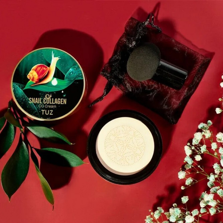 Cushion Snail Collagen CC Cream — fotografia 6