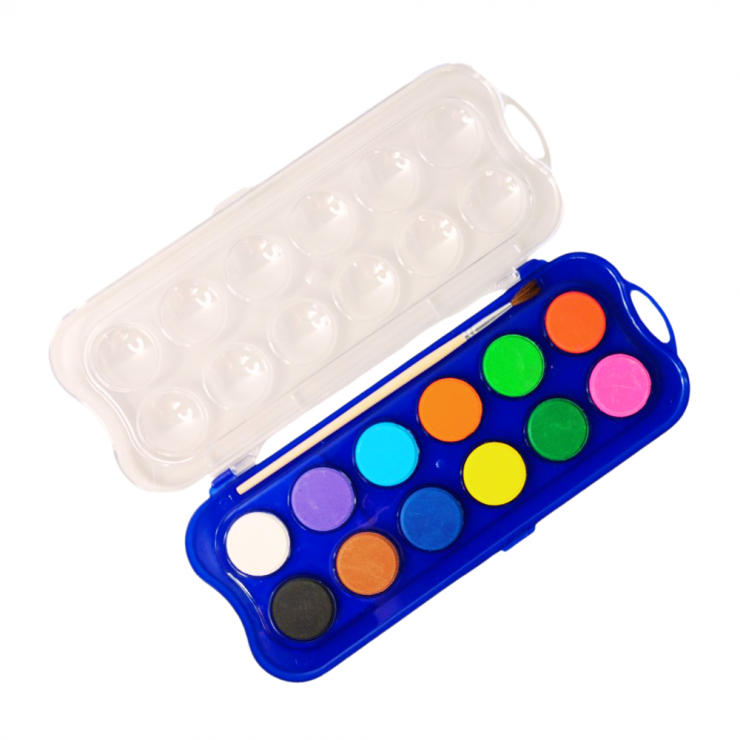 Acuarelă 12 culori Paint Kids Vneeds