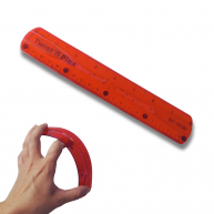 Riglă din plastic flexibila Vneeds 20cm