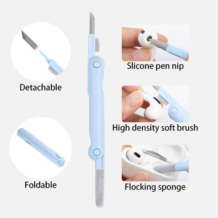 Set de curatare pentru gadgeturi 7 in 1 — fotografia 5