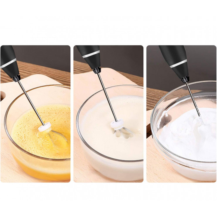 Mixer pentru lapte cu 2 teluri, usb — fotografia 3